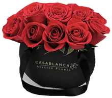 Load image into Gallery viewer, Caja Canasta de Rosas Rojas