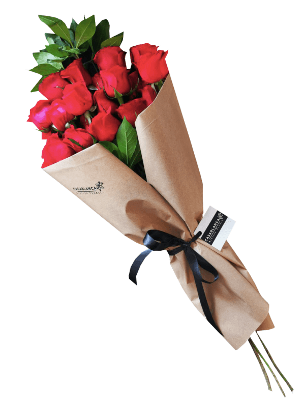 Ramo de 24 Rosas Rojas | Productos Casablanca Atelier Floral