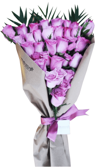Ramo de 50 Rosas Violeta